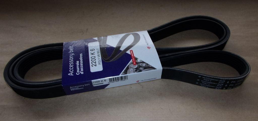 COURROIE TRAPÉZOIDALE.6PK2200 1609956980.