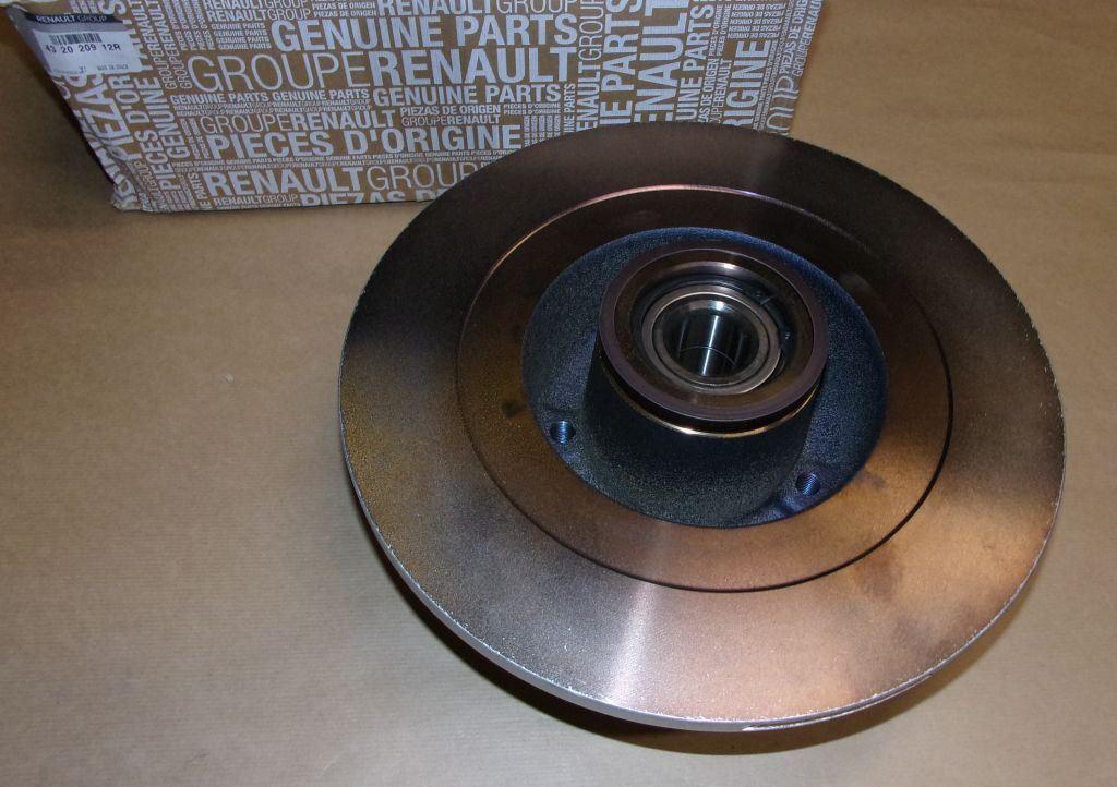 DISQUE DE FREIN.RENAULT MEGANE IV RS 290MM ARR 432020912R.