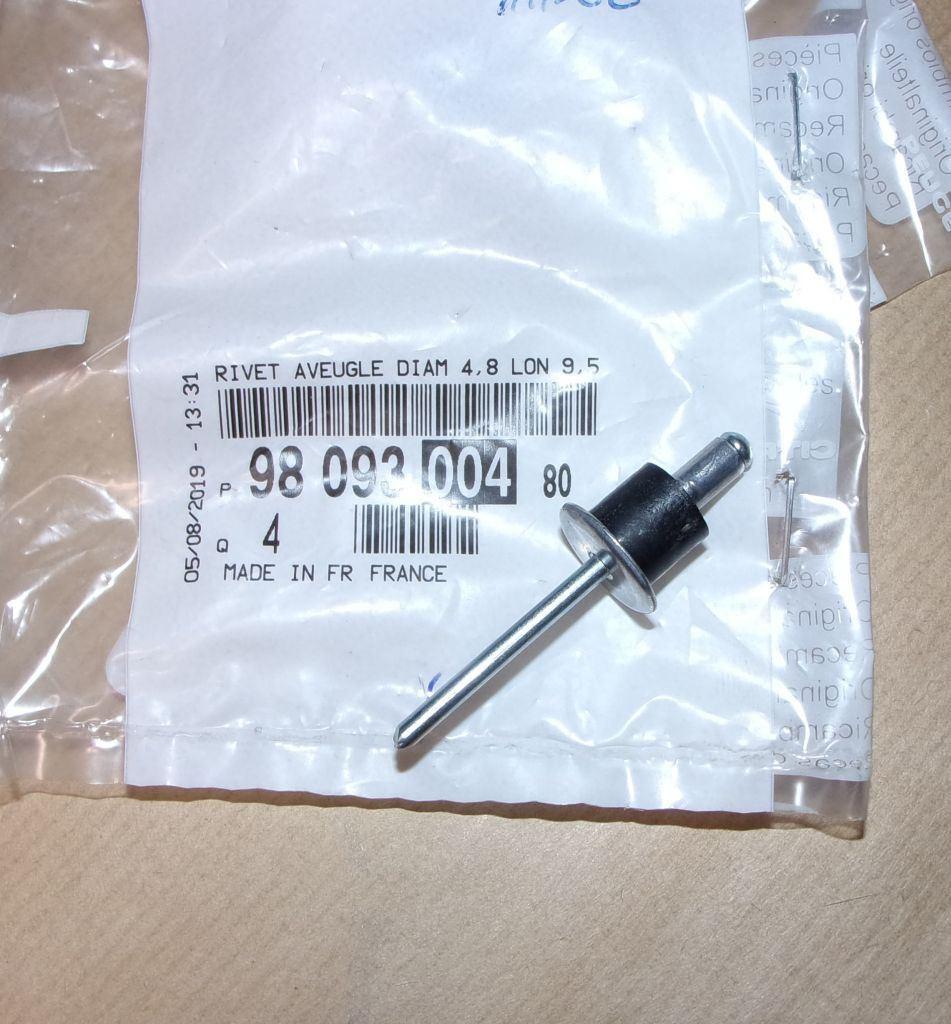 RIVET 4,8X9,5 9809300480.