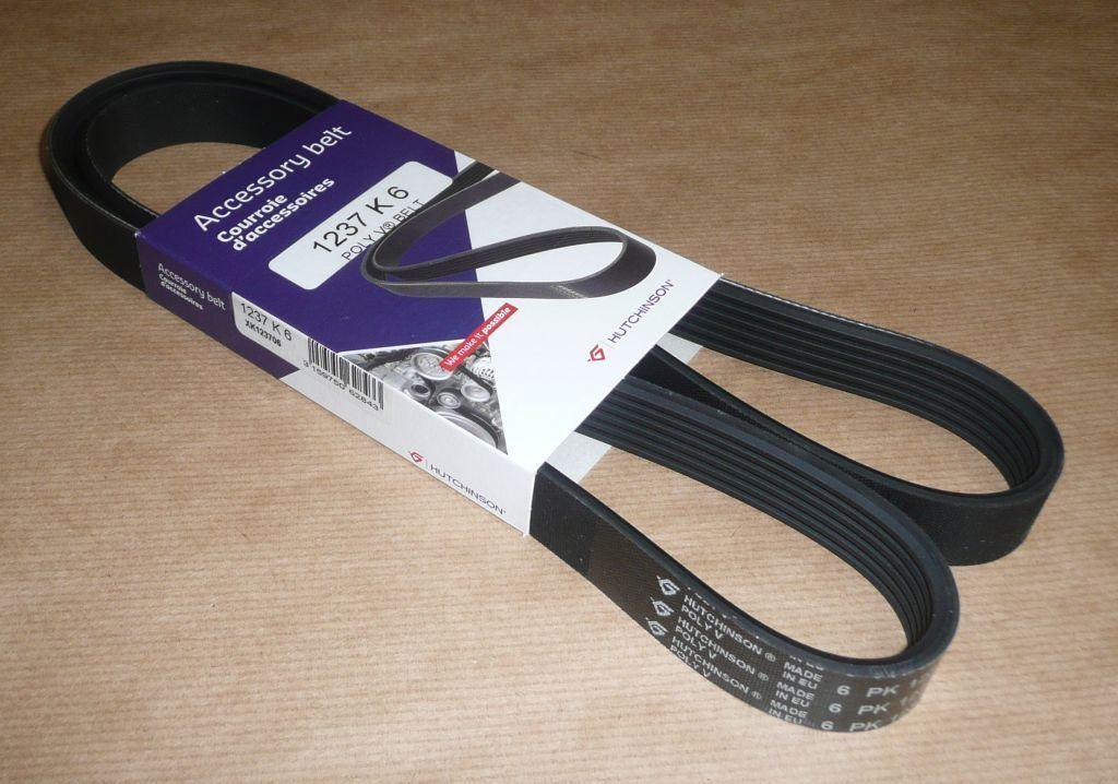 COURROIE TRAPÉZOIDALE.6PK1237 2.0 16V,3. 7439146899.