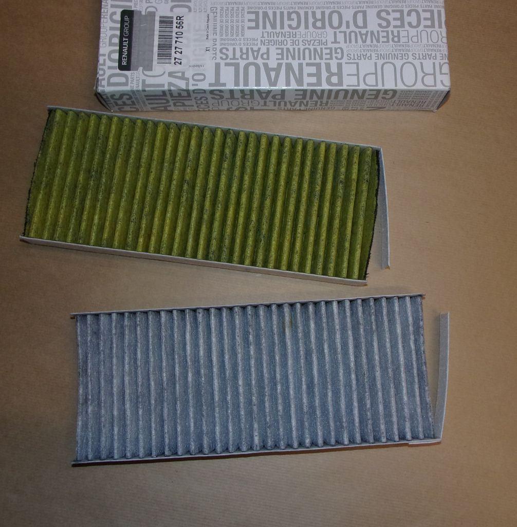 FILTRE D'HABITACLE RENAULT LATITUDE 272771056R.