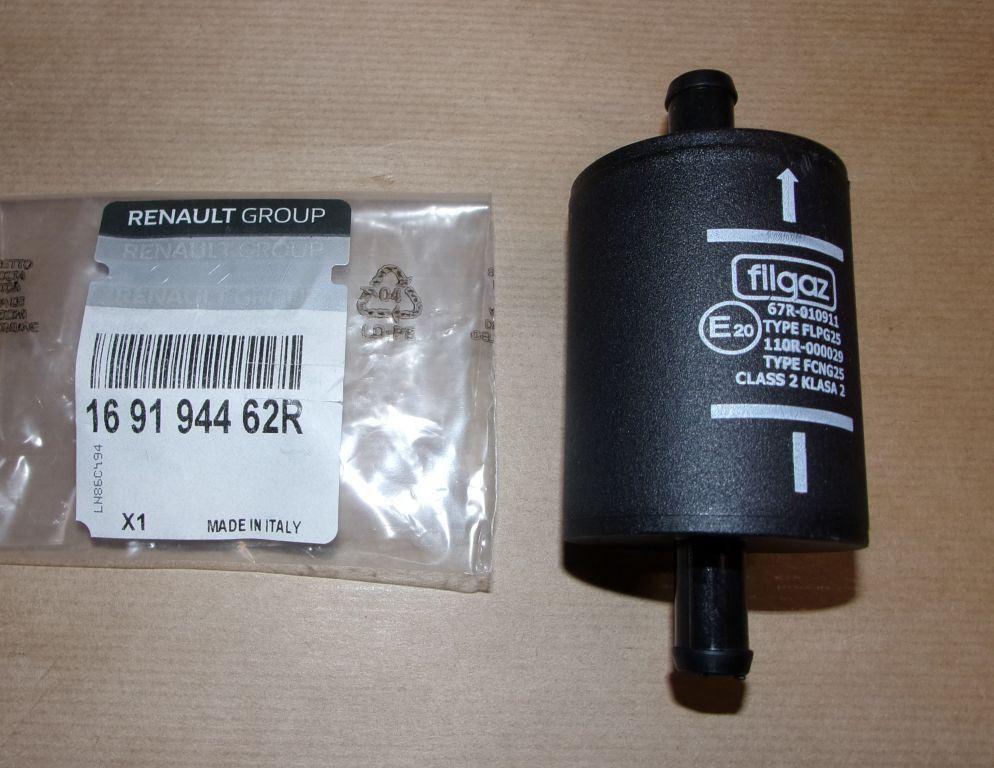 FILTRE LPG RENAULT CLIO V,DACIA LOGAN III 1.0TCE 169194462R.