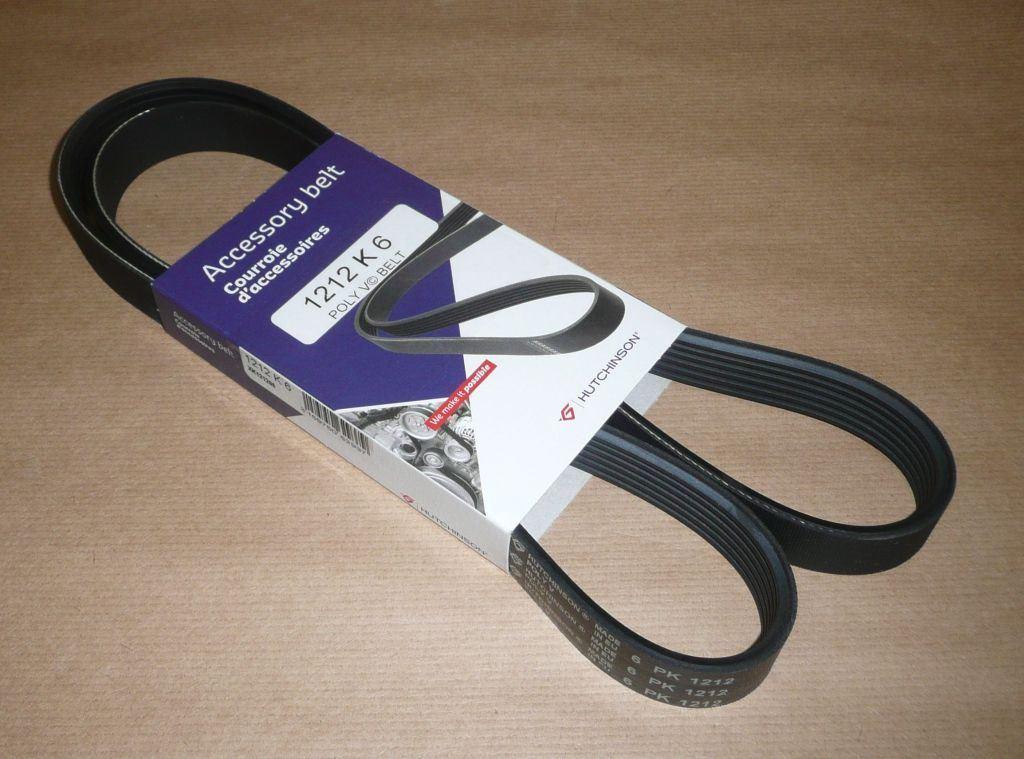 COURROIE TRAPÉZOIDALE.6PK1212 1.0,1.9DCI 5750.QN 5750QN.