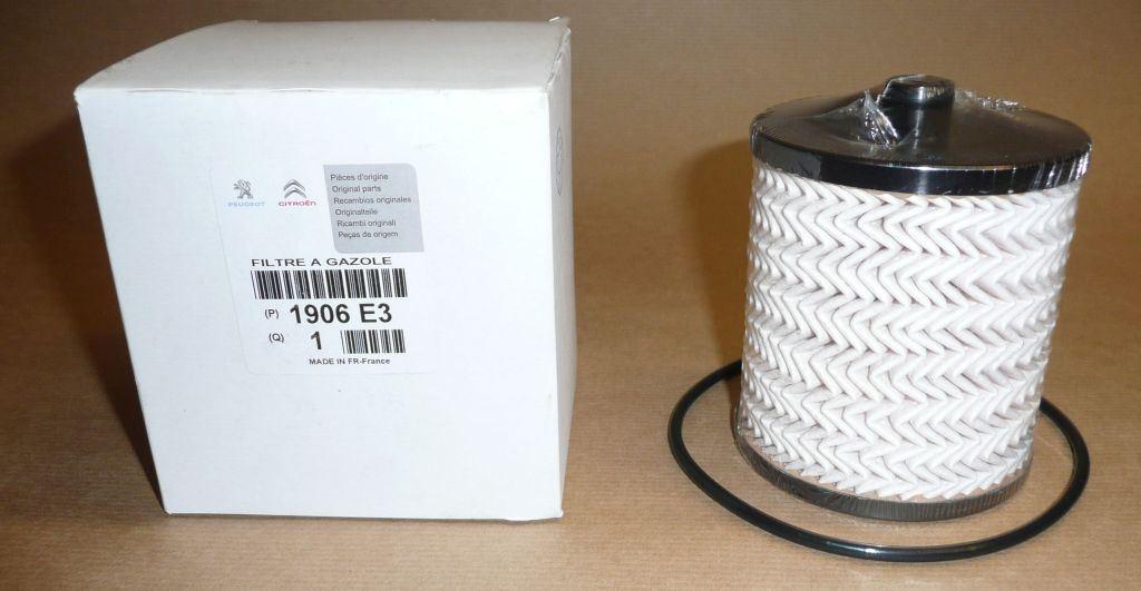 FILTRE A CARBURANT.CITROEN C5,C6,P407 3.0HDI RENAULT 1906.E3 1906E3.