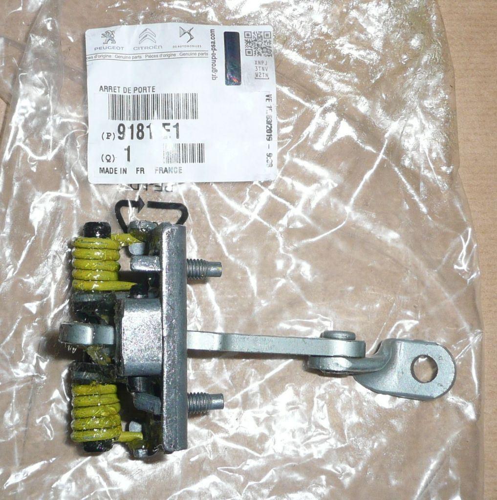 DELIMITEUR DE PORTE PEUGEOT 206,206+ AVANT 9181.E1 9181E1.