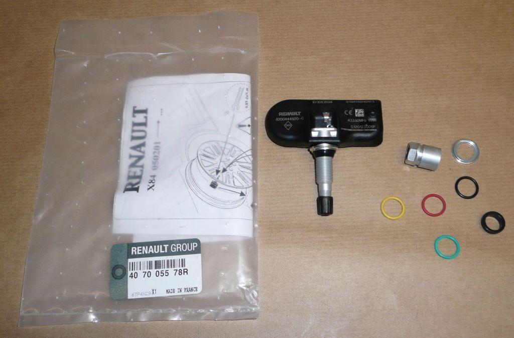 CAPTEUR DE PRESSION DE ROUE RENAULT MEGANE II 407005578R.