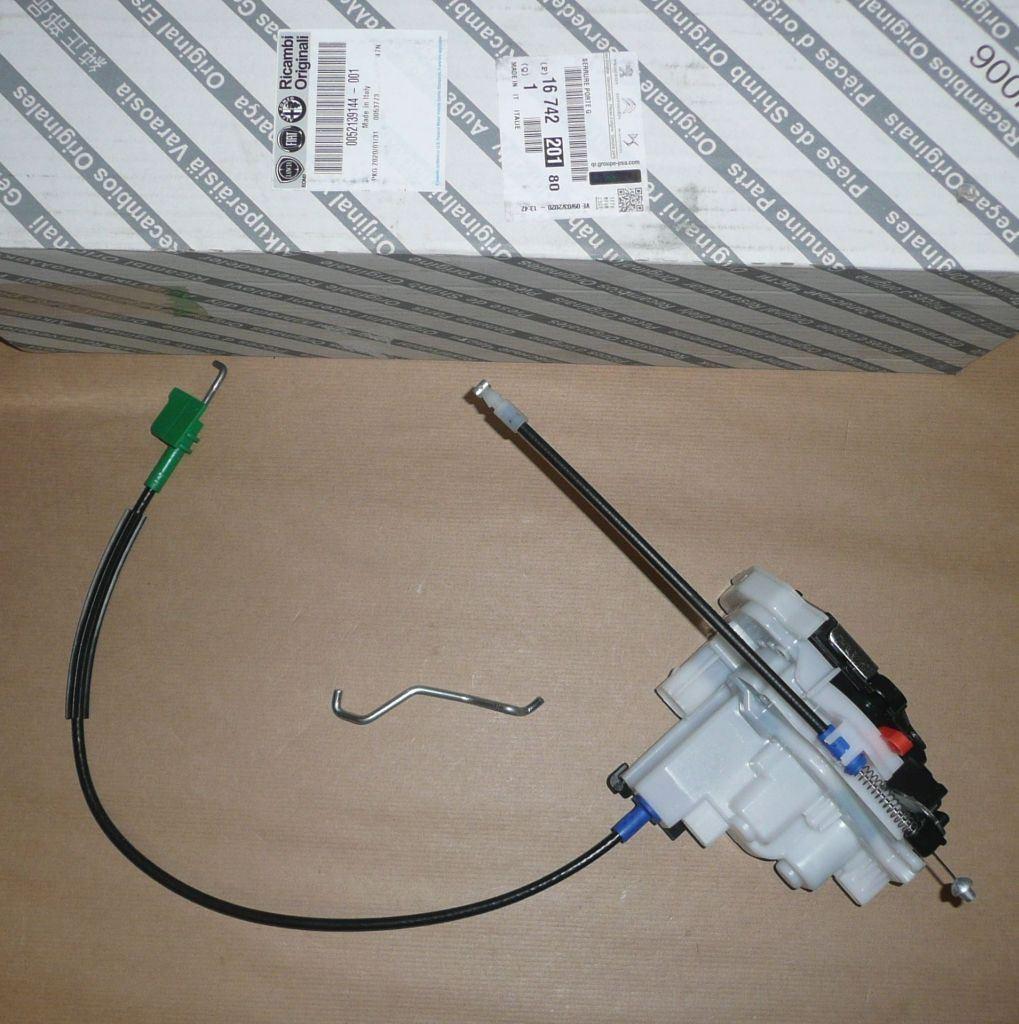 SERRURE DE PORTE CITROEN NEMO PEUGEOT BIPPER GAUCHE 1674220180.