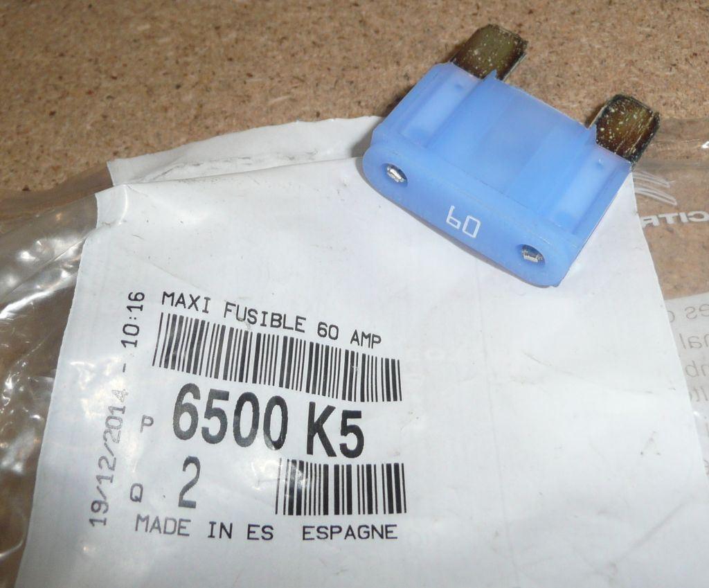FUSIBLES 60A 6500.K5 6500K5.