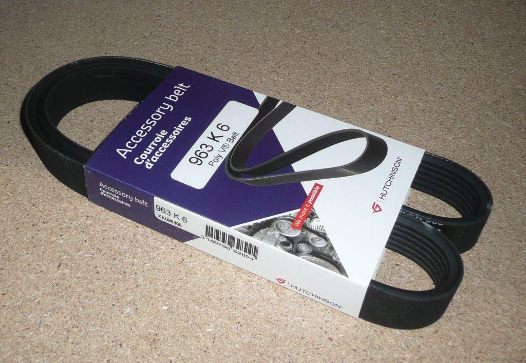 COURROIE TRAPÉZOIDALE.6PK963 1.6HDI 5750.QH 5750QH.