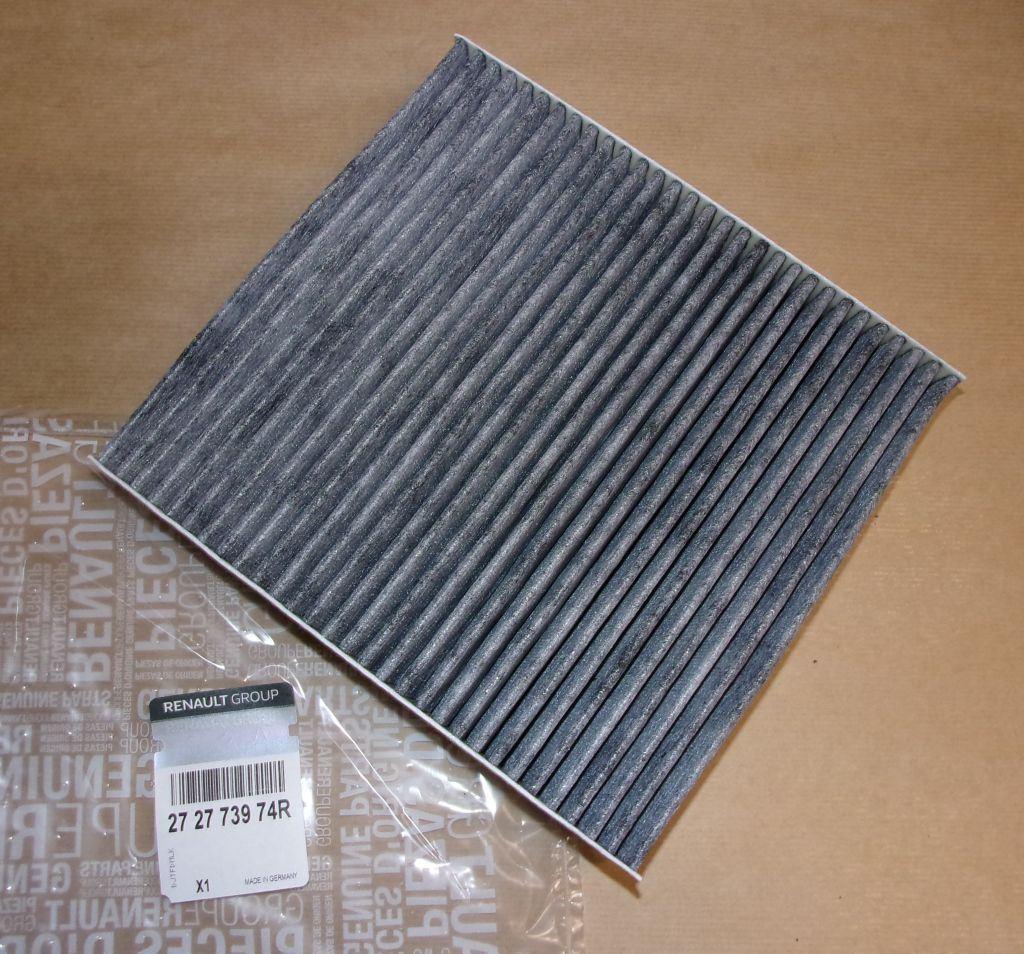 FILTRE D'HABITACLE RENAULT CLIO IV,DACIA LOGAN II 272773974R.