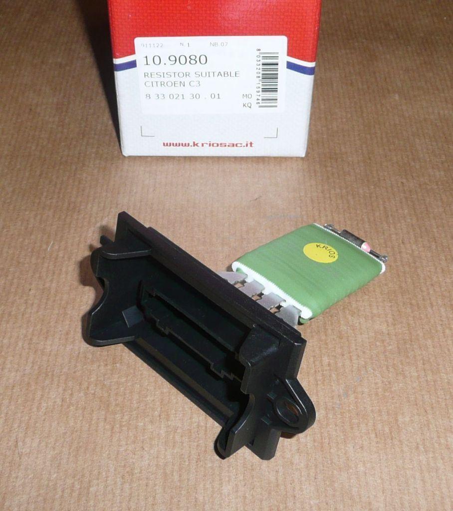 RÉSISTANCE A LA SOUFFLERIE CITROEN C2,C3,PEUGEOT 100 6441.Q8 6441Q8.