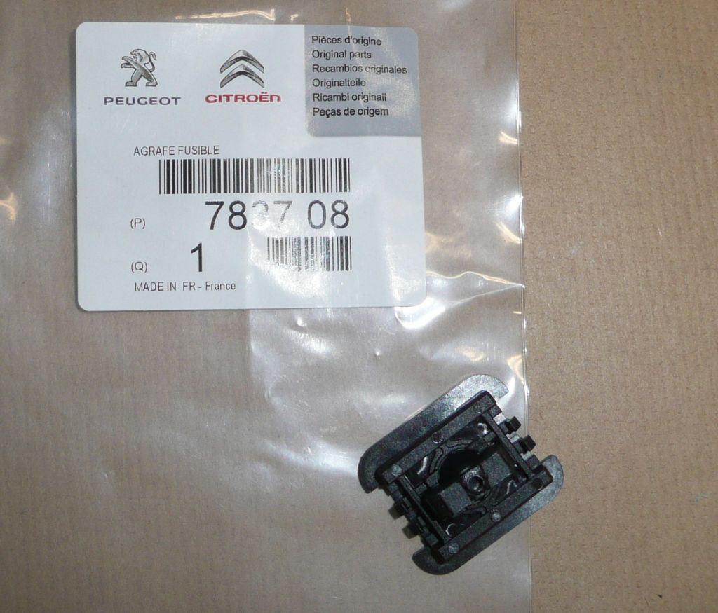 AGRAFFE DE GARDE.BOUE CITROEN C4 PICASSO AVANT 7837.08 783708.
