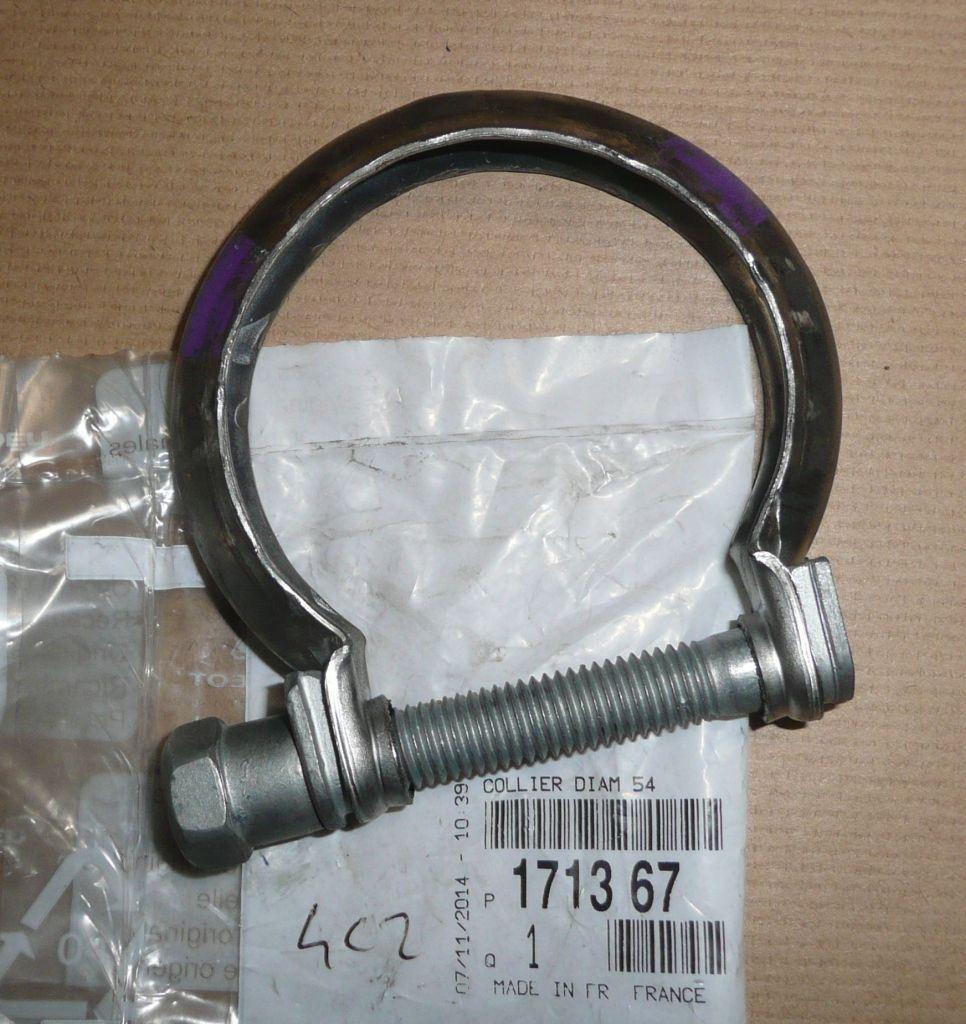 COLLIER DU TUYAU D'ÉCHAPPEMENT PSA 54MM 1713.67 171367.