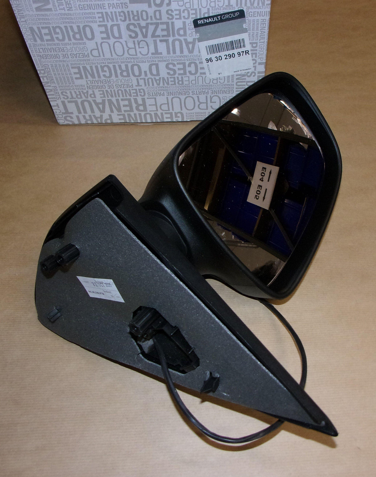 RÉTROVISEUR EXTÉRIEUR RENAULT LOGAN II GAUCHE 963029097R.