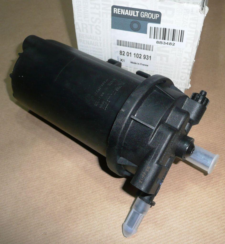 FILTRE A CARBURANT.AVEC BOITIER.RENAULT MASTER 8201102931.