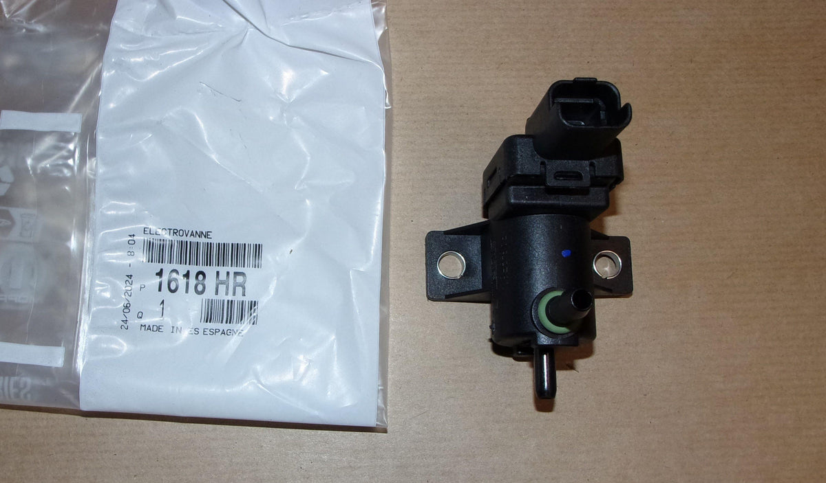 VANNE ÉLECTROMAGNÉTIQUE TURBO CITROEN C4,C5(X7 1618.HR 1618HR.