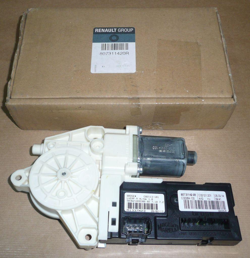 MOTEUR LEVE VITRE RENAULT LAGUNA III GAUCHE 807311420R.