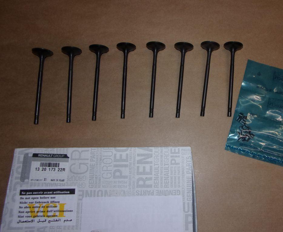 VALVES D'ASPIRATION RENAULT MEGANE III 1.2 16V 132017322R.