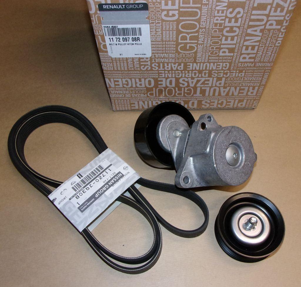 KIT DE COURROIE D'ACCESSOIRE.RENAULT ALASKAN 2 117209708R.