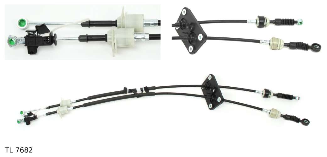 Câbles de sélection de vitesses pour Peugeot Boxer 3.0 HDi à partir de 2006 — TL 7682 — vue 1
