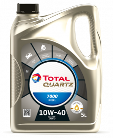 Huile moteur Total Quartz 7000 Diesel 10W-40 5 L — vue 1