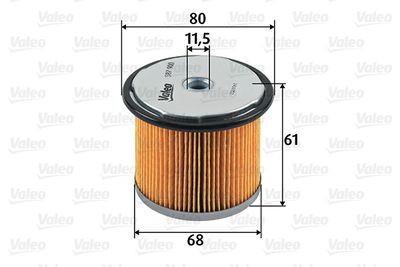 Filtre à carburant — Valeo 587900