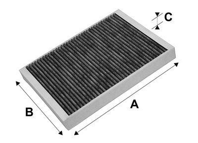 Filtre, air de l'habitacle — Valeo 715635