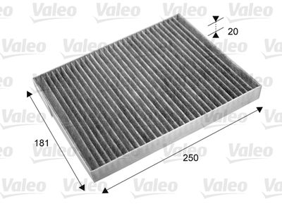 Filtre, air de l'habitacle — Valeo 715667