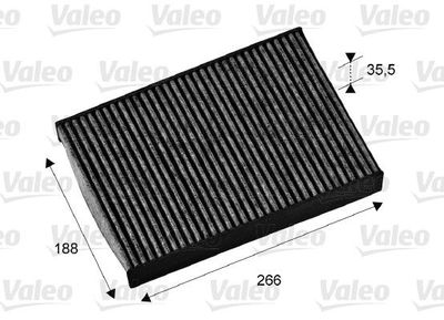 Filtre, air de l'habitacle — Valeo 715673