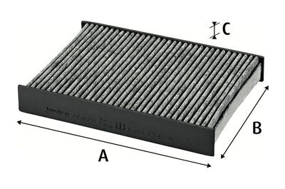 Filtre, air de l'habitacle — Valeo 715820