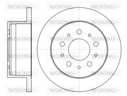 Illustration technique WOKING D61055.00