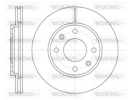 Illustration technique WOKING D6131.10