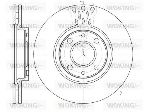 Illustration technique WOKING D6443.10