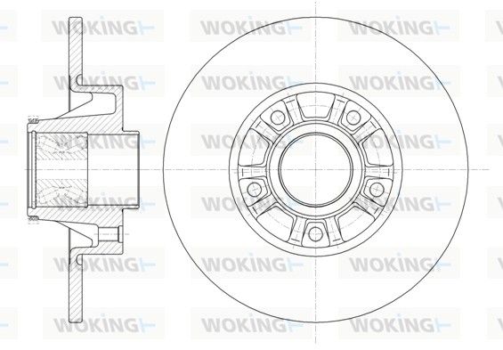 Illustration technique WOKING D6733.20