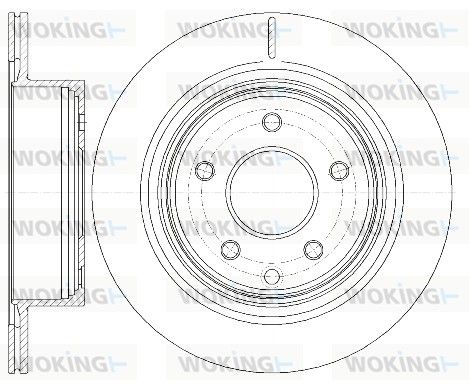 Illustration technique WOKING D6998.10