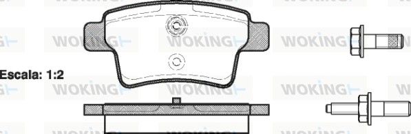 Illustration technique WOKING P13413.00