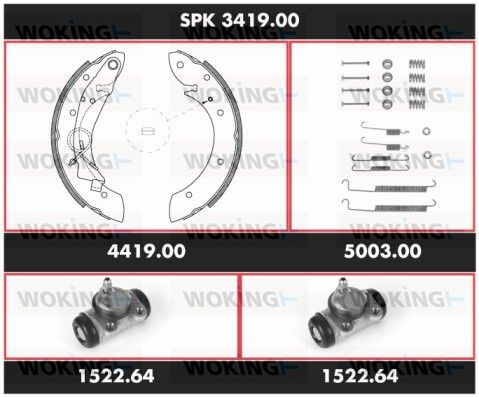 Illustration technique WOKING SPK 3419.00