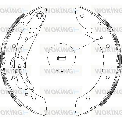 Illustration technique WOKING Z4419.00