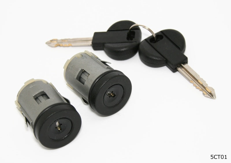 Jeu de barillets de portes avec clés pour Citroën Xantia, XM et Peugeot 806 — gauche et droite — YSM 5CT01 — vue 1