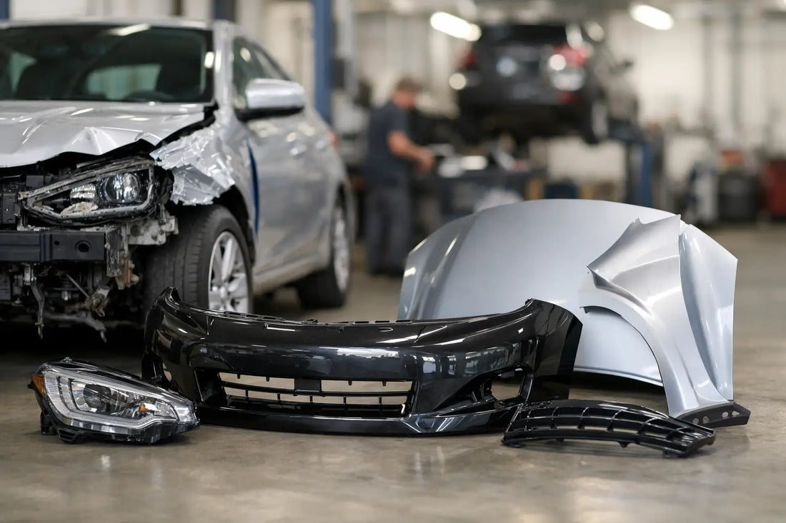 Quelle pièce carrosserie origine après accident ?