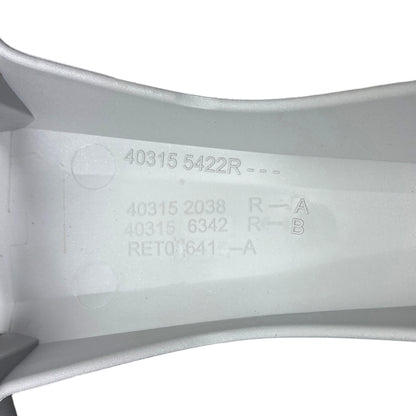 Pièce d'origine Enjoliveur 15 pouces pour Renault Clio V 403155422R