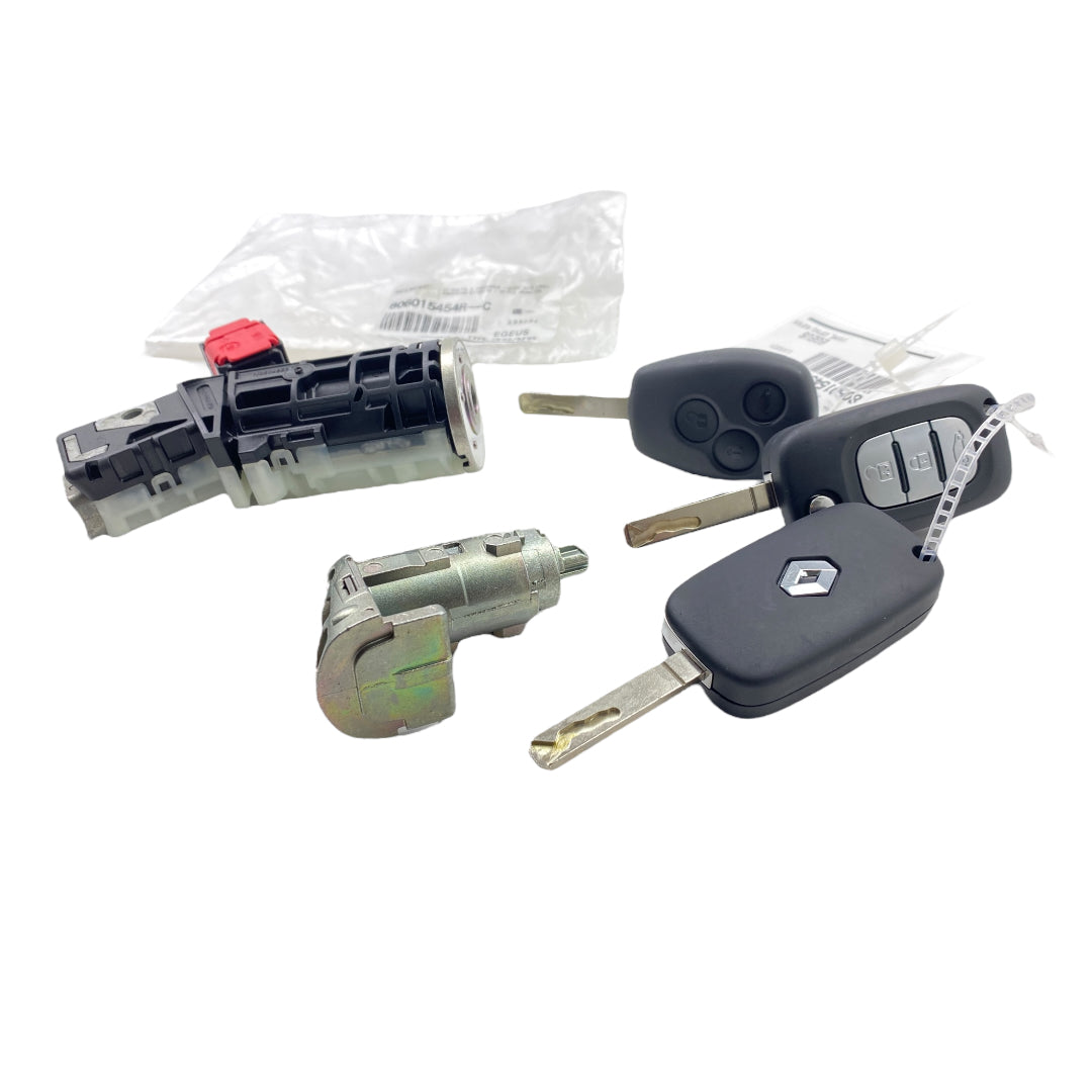 Pièce d'origine Neiman avec trois clés et barillet pour Renault Trafic III Master III 806015454R