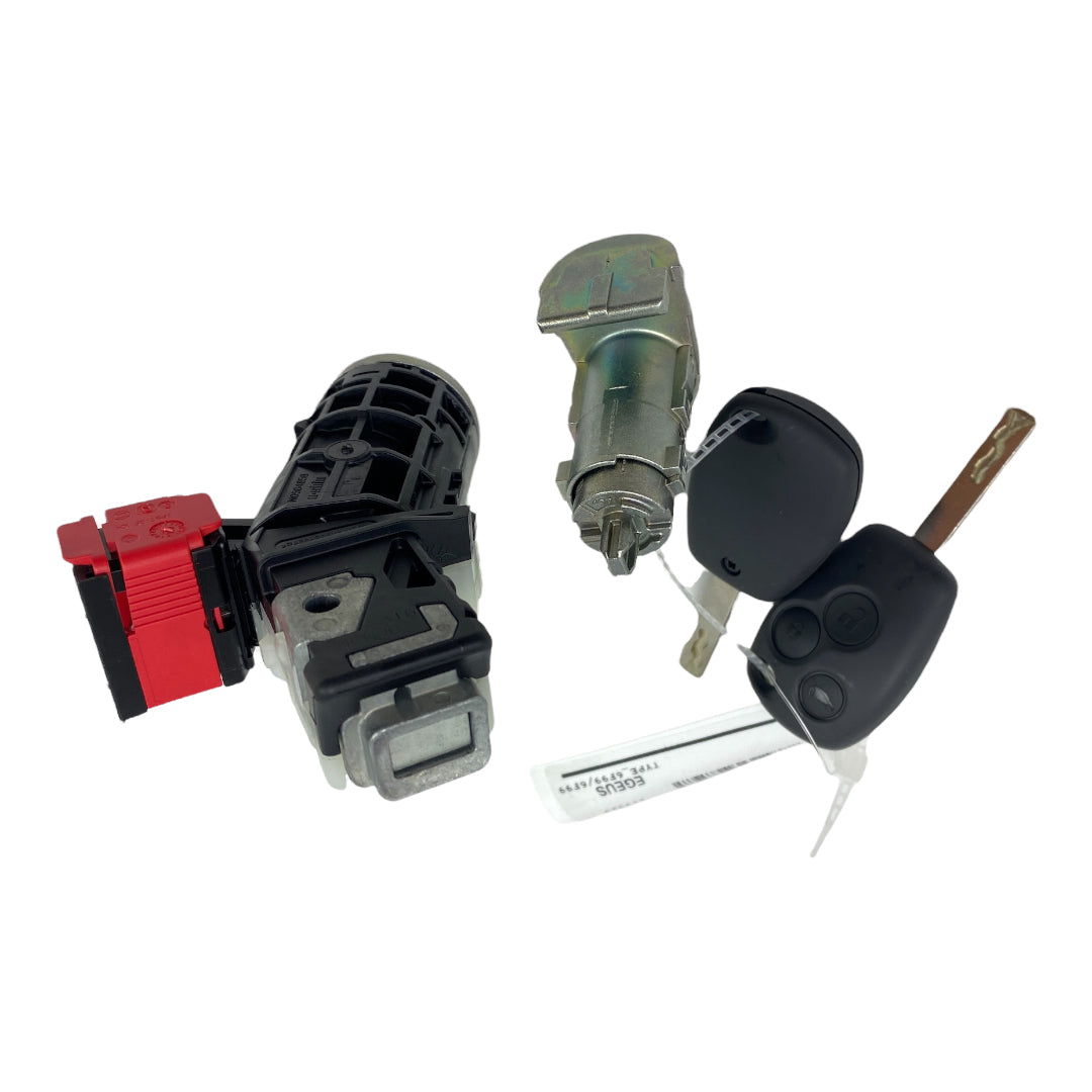 Pièce d'origine Barillet de contact avec jeu de clés pour Trafic III Master III Kangoo II Clio III Modus 806011757R