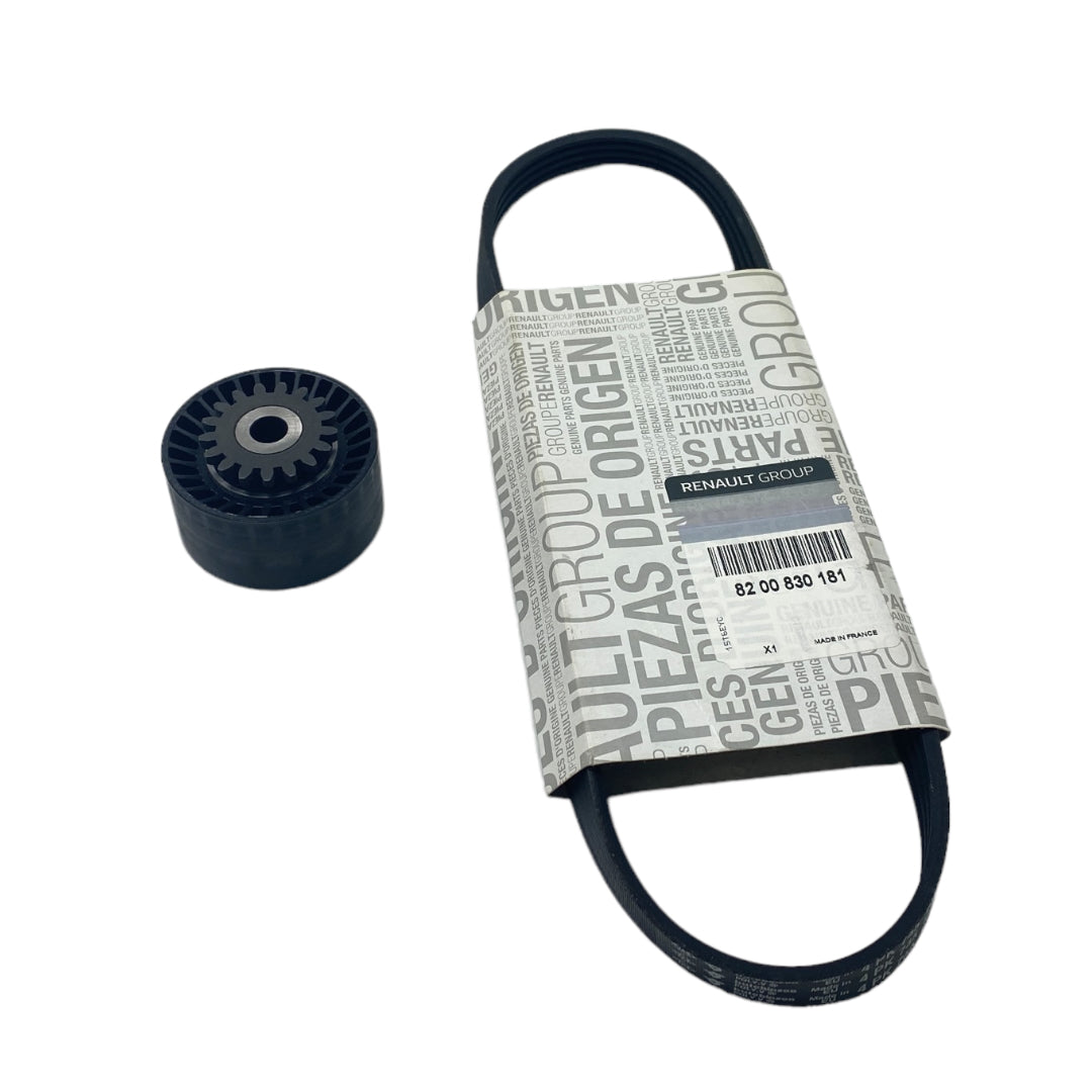 Pièce d'origine Galet de renvoi de courroie pour Renault Nissan Dacia 7701478933
