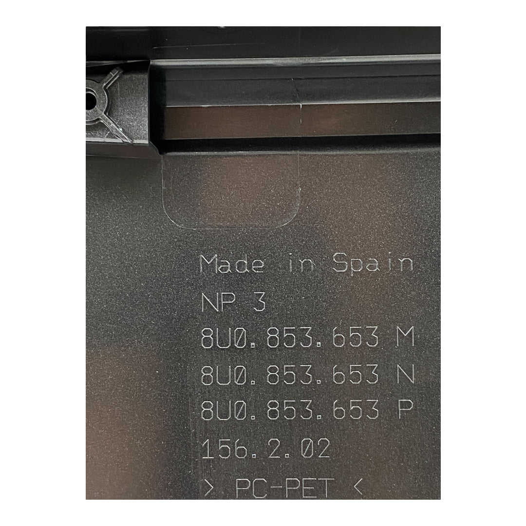 Pièce d'origine Calandre pour Audi Q3 8V phase 2 8U0853653M