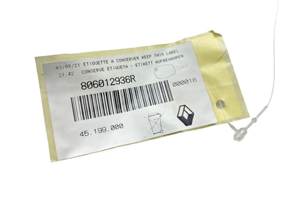 Pièce d'origine Kit de neiman pour Dacia 806012936R