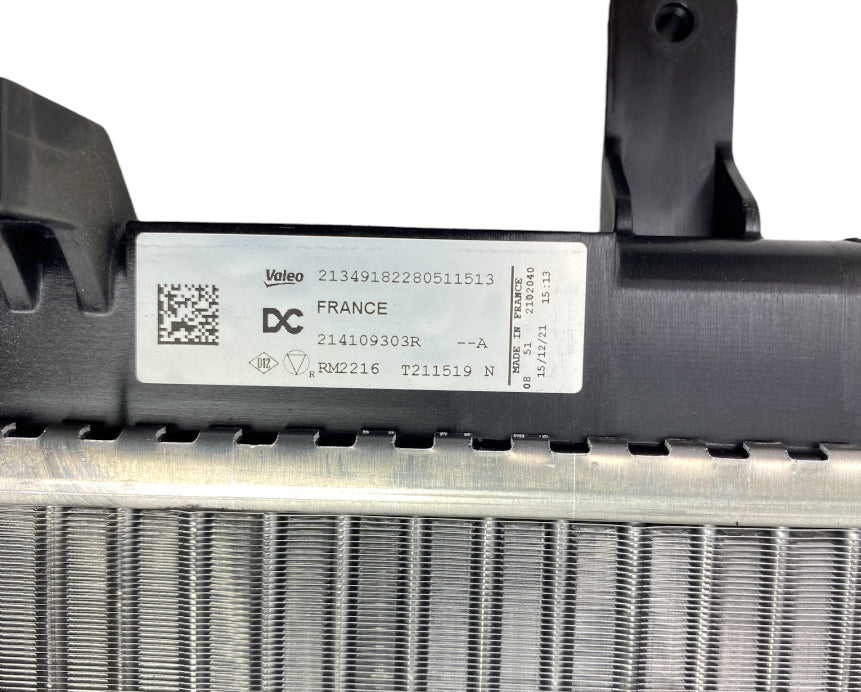 Pièce d'origine Radiateur moteur pour Renault Kangoo III 214109303R