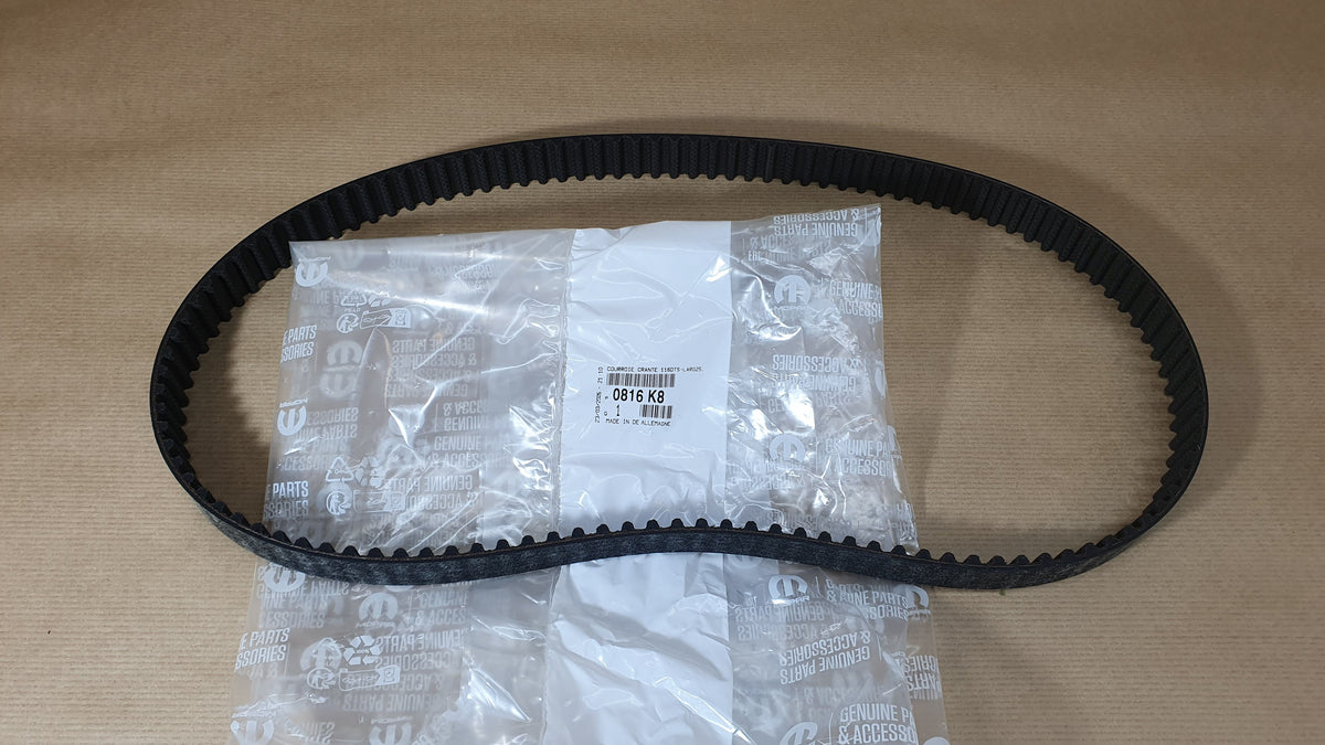 Courroie de distribution d’origine pour Citroën C2 / C3, 116 dents — 0816.K8 — vue 2