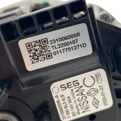 Pièce d'origine Alternateur pour Renault Dacia Nissan 231006005R