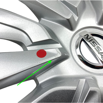 Pièce d'origine Enjoliveur de roue 16 pouces pour Nissan 403155FA0B